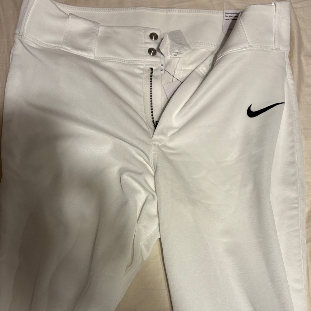 Nike White Sports Trousers